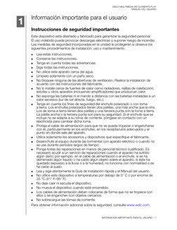 DISCO MULTIMEDIA WD ELEMENTS PLAY
MANUAL DEL USUARIO
INFORMACIÓN IMPORTANTE PARA EL USUARIO – 1
Información importante para e