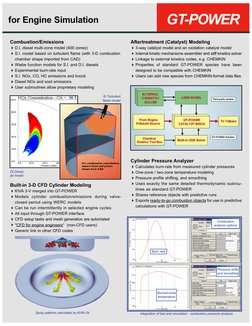 GT-POWER: Advanced Engine Simulation Tool | PDF | Technology & Engineering