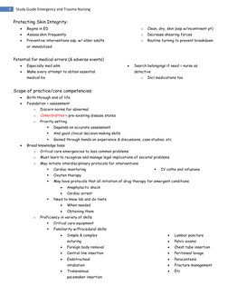 Emergency Nursing Study Guide | PDF | Major Trauma | Nursing