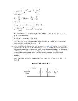 Rectifier Circuit Problems and Solutions | PDF | Rectifier | Quantity