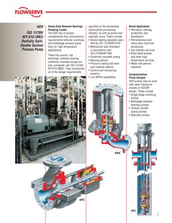Pump Division
3
Broad Application
• Petroleum refining, 
production and
distribution
• Petrochemical and 
heavy-duty chemical