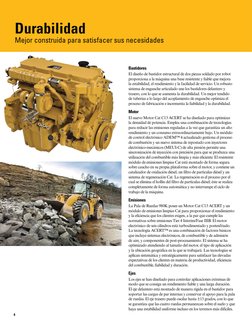 4
Durabilidad
Mejor construida para satisfacer sus necesidades
Bastidores
El diseño de bastidor estructural de dos piezas sol