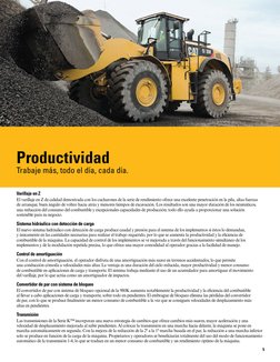 5
Productividad
Trabaje más, todo el día, cada día.
Varillaje en Z
El varillaje en Z de calidad demostrada con los cucharones