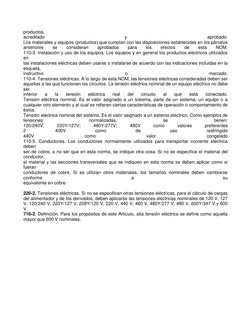 productos, 
acreditado 
y 
aprobado. 
Los materiales y equipos (productos) que cumplan con las disposiciones establecidas en