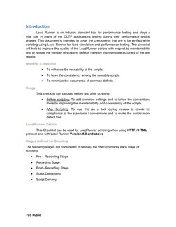 LoadRunner Scripting Checklist | PDF | Parameter (Computer Programming ...