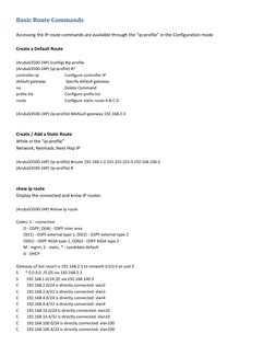 Aruba Switch Configuration Guide | PDF | Ip Address | Computer Standards