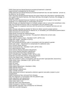 Comprehensive Guide to Denial Reason Codes | PDF | Health Care ...