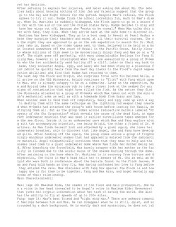 ret her decision.
After refusing to explain her injuries, and later asking Jeb about Mr. Chu (who 
lies badly about knowing n