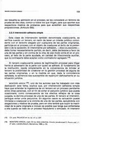 MAURO CHACÓN CORADO 
123
vez resuelta su admisión en el proceso, se les concederá un término de
prueba de diez días, común a