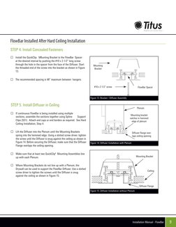 Titus Flowbar Install | PDF | Drywall | Duct (Flow)