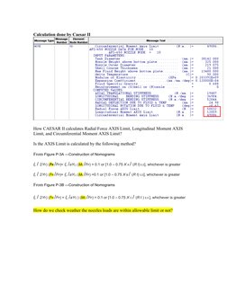 API 650 Tank Nozzle Load Limits | PDF | Technology & Engineering