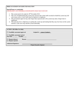 ACTION  (ISS Office Use Only) 
 
 Feasibility assessment approved 
Assigned to  _<name of student>_