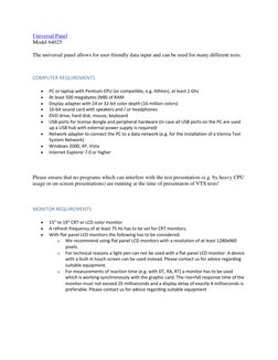 Vienna Test System.pdf Schuhfried Vienna Test System Overview | PDF