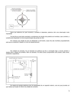 Agora que sabemos em qual momento a centelha é disparada, podemos citar uma observação muito 
importante.
Os dois fios ao qua