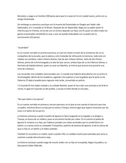 Nonoalco, y paga a un hombre 200 pesos para que lo cruzara el río en ciudad Juares, junto con su 
amigo Estanislado. 
Sin emb