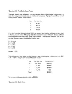 NPV Practice Questions and Solutions | PDF | Net Present Value ...