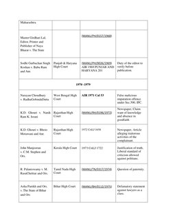 Maharashtra  
 
 
Master Girdhari Lal, 
Editor, Printer and 
Publisher of Naya 
Bharat v. The State  
 
 
 
(MANU/PH/0157/196