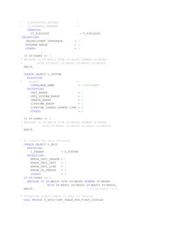 Overview of SAP ABAP Container Types | PDF | Subroutine | Object ...