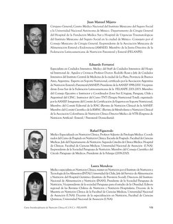 VII
Curso Interdisciplinario de Nutrición Clínica (C.I.N.C.) - FELANPE
Juan Manuel Mijares
Cirujano General, Centro Médico N