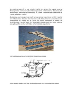 Muelle Partes Tipos y características de muelles marítimos | PDF | Muelle | Fundación ...