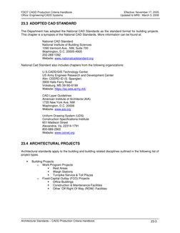 FDOT CADD Production Criteria Handbook 
 
Effective: November 17, 2005            
Office: Engineering/CADD Systems