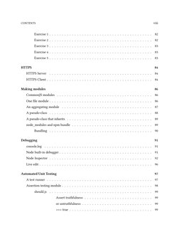 CONTENTS
viii
Exercise 1 . . . . . . . . . . . . . . . . . . . . . . . . . . . . . . . . . . . . . . . . .
82
Exercise 2 . .