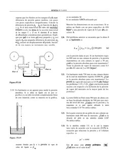 DE FLUIDOS
supone que los fluidos en los tanques E y  cuya
diferencia de presión quiere medirse, son gases
con pesos específ