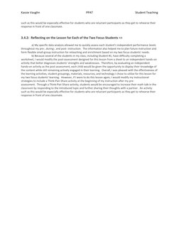 Kassie Vaughn 
PPAT 
Student Teaching 
 
such as this would be especially effective for students who are reluctant participan