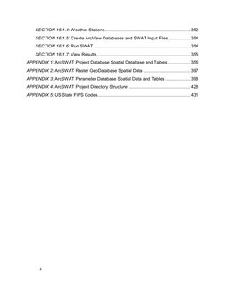 4 
SECTION 16.1.4: Weather Stations..................................................................... 352 
SECTION 16.1.5: