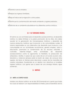 <!Genera nuevos empleos. 
<!Mejora los ingresos familiares. 
<!Baja el índice de la migración a otros países. 
<!Disminuye la