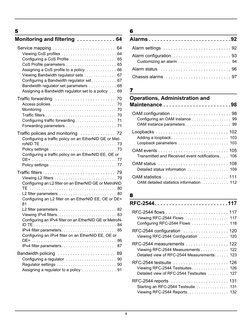 4
5
Monitoring and filtering  . . . . . . . . . . . . . 64
Service mapping . . . . . . . . . . . . . . . . . . . . . . . . .