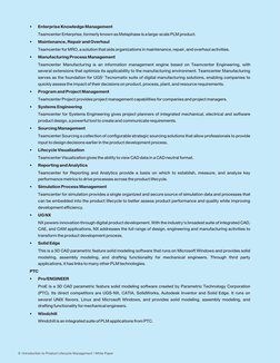 9  
 White Paper
 |
 |
Introduction to Product Lifecycle Management
•
Enterprise Knowledge Management
Teamcenter Enterprise,