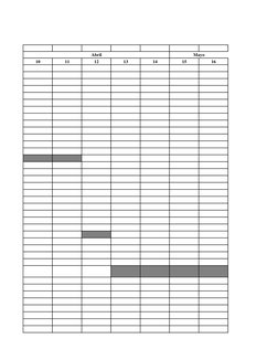 10
11
12
13
14
15
16
Abril
Mayo
