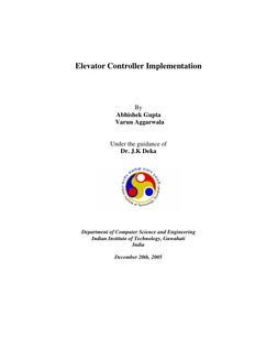 Elevator Controller Design Overview | PDF | Elevator | Digital Electronics