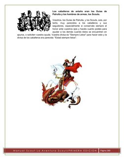 M a n u a l  S c o u t  L a  A v e n t u r a  S c o u t / P R I M E R A  E D I C I O N  
Página 280 
Los caballeros de anta
