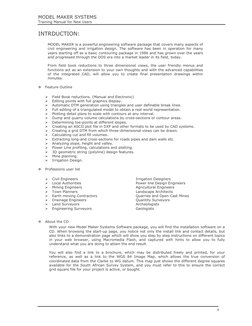 Model Maker File Formats Model Maker Software Overview | PDF | File Format | Computer File