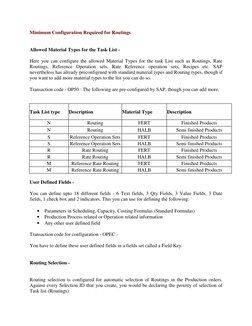 SAP Routing Configuration Guide | PDF | Formula | Scheduling ...