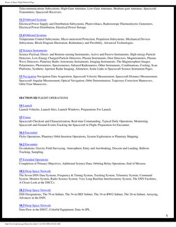 Basics of Space Flight Editorial Page
Telecommunications Subsystems, High-Gain Antennas, Low-Gain Antennas, Medium-gain Anten