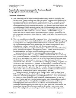PPAT Task 3: Instruction Design Overview | PDF | Reading (Process ...