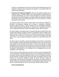 López et al., especialmente si tomamos en cuenta que las dinámicas de grupo que 
sustentan la mayoría de las situaciones de a
