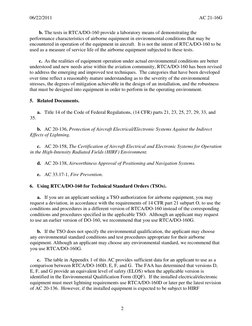 RTCA DO-160 Environmental Testing Guide | PDF | Alternating Current ...