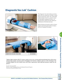 Vacloc Vac Lok Cushions Guide | PDF | Medical Imaging | Polyurethane