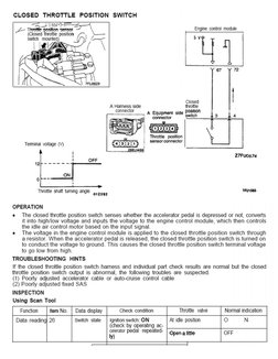 TPS Adjustment Procedure Guide | PDF | Throttle | Electrical Connector