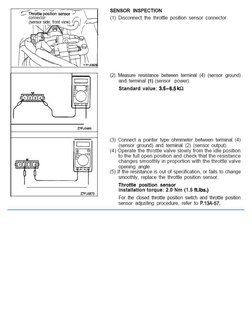 TPS Adjustment Procedure Guide | PDF | Throttle | Electrical Connector