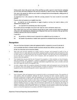 3
Entity-specific value is the present value of the cash flows an entity expects to arise from the continuing 
use of an asse