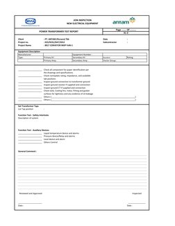 Client        
: PT. ANTAM (Persero) Tbk
Date                   
:
Project no.        
: 025/9231/DAT/2012
Subcontractor