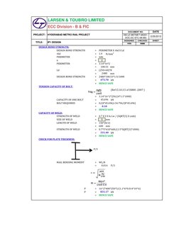 Insert Plate Design for RCC Structures | PDF