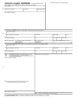 NONE
OR
OR
MIDDLE NAME,SUFFIX
Ad1. ADDITIONAL DEBTOR'S EXACT FULL LEGAL NAME - insert only one name (Ad1a or Ad1b)

FINA
