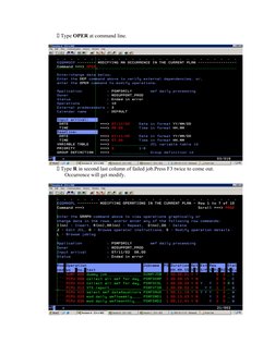 OPC Job Management Procedures | PDF | Command Line Interface | Computer ...
