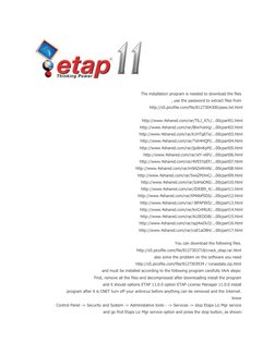 ETAP 2024 Crack and Installation Guide | PDF | Computer Program ...